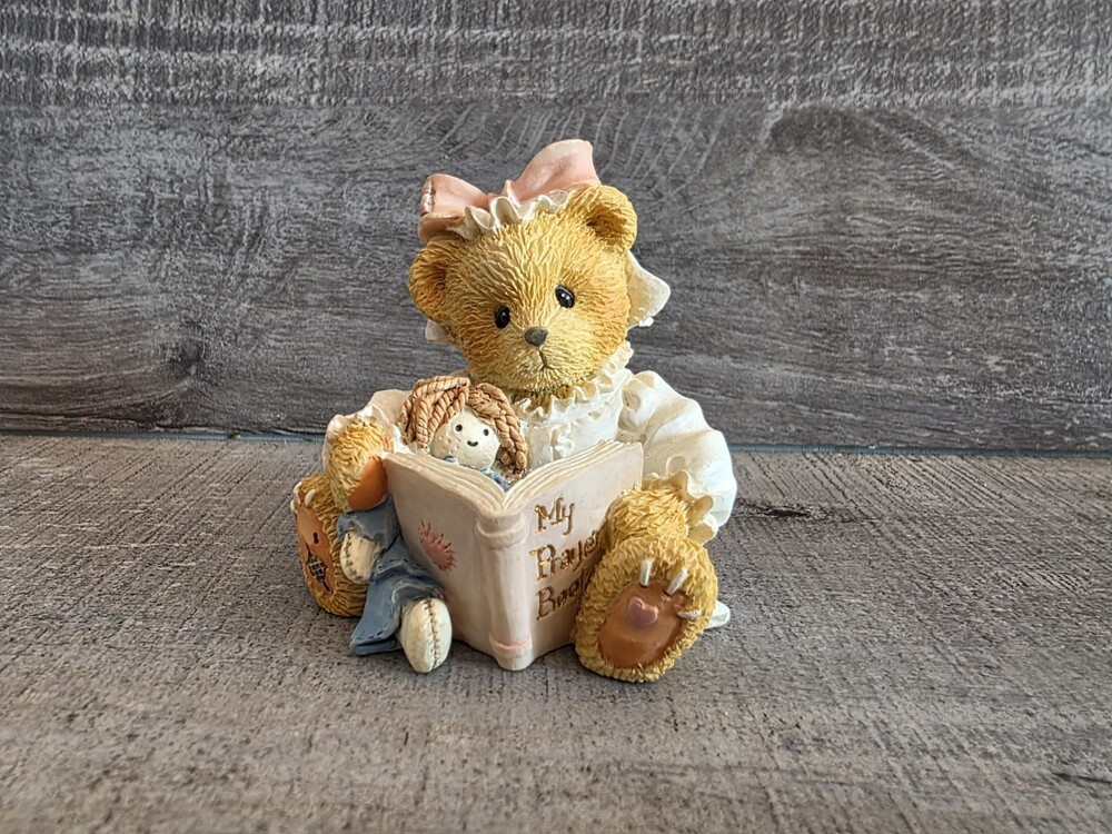 My Prayer Book Bear Cherished Teddies My Prayer is for You Figurine 1994 b124i6